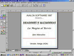 Modelo de Etiqueta en Publisher97
